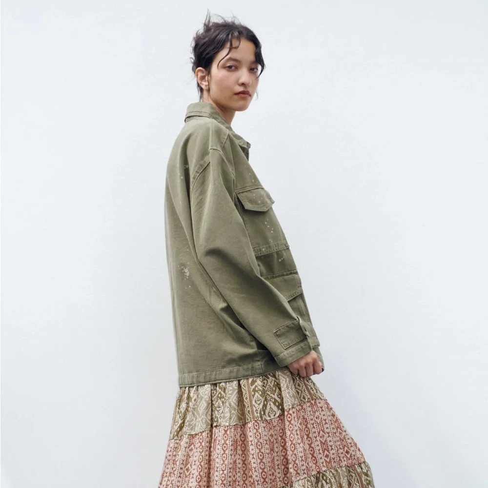 Zara Multi-pocket Jacket - Picture 5 of 10